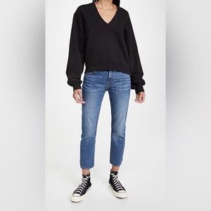 Edwin Jeans Jamie Boyfriend High Rise Cropped Jeans Sz 27